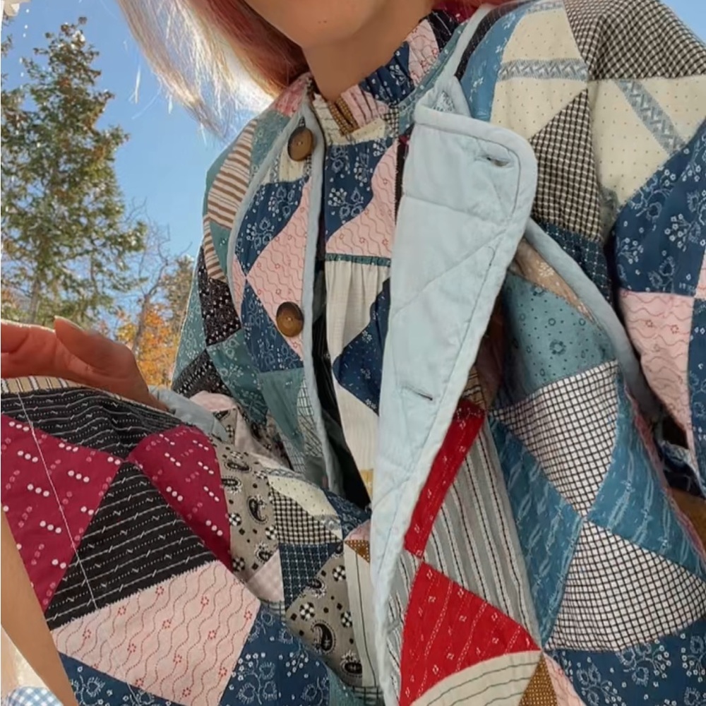 💋Dôen‘Sedona’ Quilted Jacket EUC XS/S Last Chance💋 - Picture 14 of 15